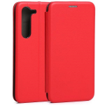 Beline Dėklas Book Magnetic Sam S23+ S916 raudonas