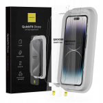 Spacecase Grūdintas stiklas QuickFit Glass iPhone 14 Pro Max