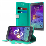 Puro Uniwallet Bi-Color universaalne 360&deg; p&ouml;&ouml;ratav kaanega &uuml;mbris kaarditaskutega, XXL, valge