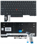 Klaviatūra LENOVO Thinkpad P14s, su "trackpoint", US