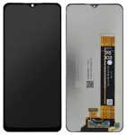 Ekranas Samsung A236 A23 5G su lietimui jautriu stikliuku Black ORG