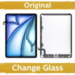 LCD ekranas suderinamas su iPad Air 11 (2024) / iPad Air 11 (2025) juodas / 4G versija / (Atnaujintas: Kinija)