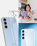 JM ANTI-BACTERIA TPU &uuml;mbris Galaxy S24 FE l&auml;bipaistev