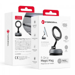 Forcell F-Grip Magic Mag iminapaga magnetiline auto telefonihoidik, MagSafe'iga &uuml;hilduv &ndash; must