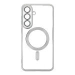 Case for Samsung S26 FE Electro Mag Cover compatible with MagSafe silver