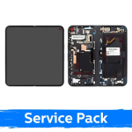 LCD Display Compatible With Google Pixel 9 Pro Fold (INNER) with Frame / Obisdian / (Service Pack)
