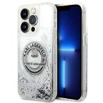 Karl Lagerfeld KLHCP14XLCRSGRS iPhone 14 Pro Max 6.7 "h&otilde;bedane / h&otilde;bedane hardcase Liquid Glitter RSG