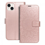MEZZO Dėklas telefonui IPHONE 14 Plus mandala rožinis auksas