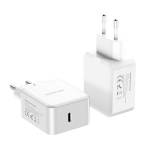 Wall laadija Dux Ducis C100 - Type C - PD 30W 3A valge