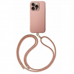 Uniq Coehl Creme iPhone 16 Pro 6.3" Magnetic Charging &uuml;mbris roosa/ballet roosa