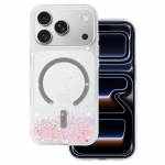 Tel Protect Moonlite Magsafe &Uuml;mbris jaoks Iphone 17 Pro Max roosa clear