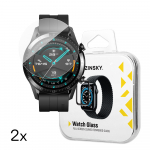Wozinsky Full Glue Karastatud klaas jaoks Huawei Watch GT 2 / GT 2 Pro 42mm (2 pcs.)