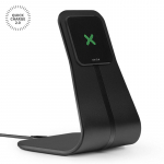 XVIDA Fast Charging juhtmevaba laadimisalus lauale Samsung Quick Charge 2.0 toega, must