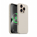 Crong Color Cover Magnetic &ndash; MagSafe &uuml;mbris iPhone 16 Pro Max jaoks (kivibeež)
