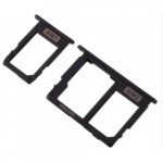 SIM stalčiukas skirtas Samsung A605 A6+ 2018 SIM kortelės stalčiukas juodas