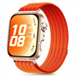 Tech-Protect nailonrihm Huawei Watch Fit 3 / 4 / 4 Pro / 5 / 5 Pro jaoks - oranž