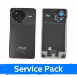 Back Cover Compatible With Xiaomi Poco F7 Pro 5G / Black / (Service Pack)