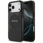 Mercedes AMG IML Double Layer Rhombs &uuml;mbris seadmele iPhone 18 Pro Max / 17 Pro Max, MagSafe-&uuml;hilduv &ndash; must ja punane