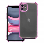 Dėklas telefonui ANTISHOCK ELECTRO skirtas IPHONE 11, rožinis