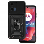 Slide Camera Armor &Uuml;mbris jaoks Motorola Moto G24 Must