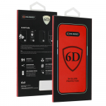 Tel Protect Full Glue 6D Karastatud klaas jaoks HUAWEI HONOR 200 BLACK