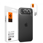 Spigen Optik Pro GLAS.TR &rdquo;EZ FIT&rdquo; Camera Cover 2-pack jaoks iPhone Air - Silver