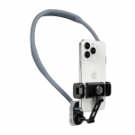 TELESIN neck mount with cell phone hoidja