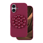 Silikoon Stick &uuml;mbris for iPhone 17 6,3" kastanpruun