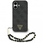 Guess 4G Rihm Triangle Logo MagSafe &uuml;mbris for iPhone 17 - must