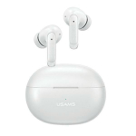 USAMS Ausinės Bluetooth 5.3 TWS X-don series ENC belaidės baltas BHUENCXD02 (US-XD19)