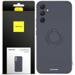 Spacecase Silikoninis dėklas su žiedu Galaxy A54 5G juodas