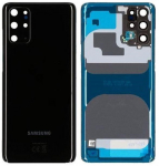 Galinis dangtelis Samsung G985/G986 S20 Plus Cosmic Black originalus (used Grade C)
