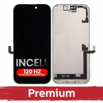 Ekranas skirtas iPhone 17 juodas (120Hz / INCELL / Premium) /*Removable IC*/