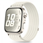 Tech-Protect nailonrihm Huawei Watch Fit 3 / 4 / 4 Pro / 5 / 5 Pro jaoks - valge