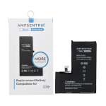 AmpSentrix Basic aku iPhone 14 Pro jaoks (suure mahutavusega 3480 mAh)
