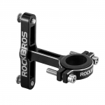 Rockbros KS-416 reguleeritav alumiiniumist pudelihoidiku adapter &ndash; must