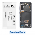 ServicePack LCD Display SAMSUNG S21 5G G991B GH82-27257A hall