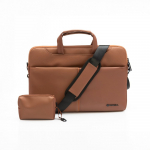 FORCELL F-PROTECT URBAN STYLE Kott jaoks Laptop 15,6" pruun