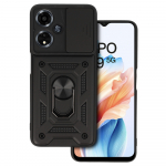 Slide Camera Armor &Uuml;mbris jaoks Oppo A59 Must