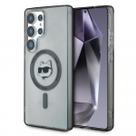 Karl Lagerfeld Button Choupette Head Printed Logo MagSafe Samsung Galaxy S25 Ultra &uuml;mbris must