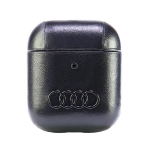 Audi Leather Big Logo &Uuml;mbris jaoks AirPods 1 / 2 - must