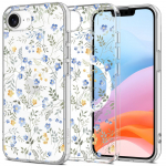 Tech-Protect FlexAir MagSafe iPhone 16e &Uuml;mbris - Daisies with Leaves