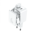 Laadija Joyroom JR-TCL05 45W 2xUSB-C valge