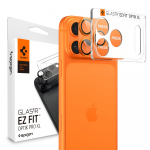 Spigen Optik Pro XL Camera Lens Glass jaoks iPhone 17 Pro - oranž