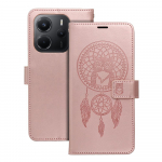 MEZZO Knygutė dėklas for XIAOMI Redmi Note 15 5G dreamcatcher rožinio aukso