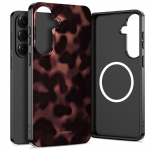 Tech-Protect Lamano MagSafe &Uuml;mbris for Samsung Galaxy S26+ - pruun and must