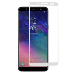 Grūdintas stiklas 6D HUAWEI Y6 2019 / HONOR 8A baltas