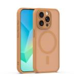 Mag Matt dėklas iPhone 15 Pro 6,1" rudas