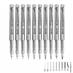 Profesionalūs grafiniai ra&scaron;ikliai ARRTX, juodos spalvos, 10vnt.