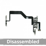 Lankstus kabelis suderinamas su iPhone 12 Mini įjungimo / i&scaron;jungimo ir garsumo Flex (100% originalus / Naudotas)